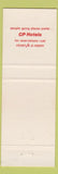 Matchbook Cover - The Saskatchewan Hotel Regina SK