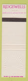 Matchbook Cover - Ridgewells Caterer Bethesda Chevy Chase MD