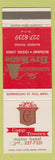 Matchbook Cover - Capp Towers Motel St Paul MN Fire House Restaurant #2