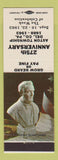 Matchbook Cover - 275th Anniversary Aston Township PA 1963