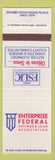 Matchbook Cover - Enterprise Federal Savings Loan Lockland Kingsgate Lebanon OH