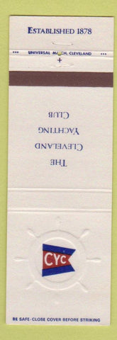 Matchbook Cover - Cleveland Yachting Club OH