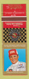 Matchbook Cover - Winston Cigarettes NASCAR Racing Benny Parsons 1973 Champ