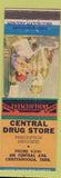 Matchbook Cover - Central Drug Store Chattanooga TN boy and dog