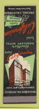 Matchbook Cover - Hotel Californian Fresno CA Handlery Hotel