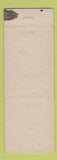 Matchbook Cover - Lancaster Swiss Cheese Meat York PA Mentzer Seconds Count