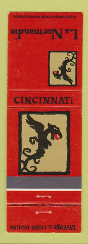 Matchbook Cover - La Normandie Tavern Cincinnati OH WEAR