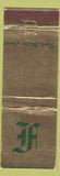 Matchbook Cover - Ford Motor Court Alexandria VA
