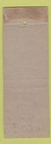 Matchbook Cover - Fort Stanwix Hotel Johnstown PA Bellhop WORN
