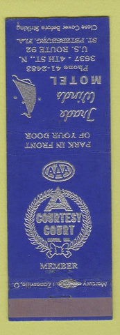 Matchbook Cover - Trade Winds Motel St Petersburg FL