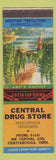 Matchbook Cover - Central Drug Store Chattanooga TN Autumn Glory