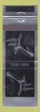 Matchbook Cover - Silver Slipper Steak House Tallahassee FL