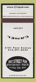 Matchbook Cover - 31st Street Pub Pittsburgh PA Camel Cigarettes 30 Strike