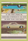 Matchbook Cover - 1964 Dodge Dart Plara Snell's Canton PA 40 Strike