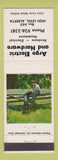 Matchbook Cover - Argo Electric Hardware High Level AB