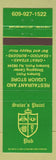 Matchbook Cover - Sutor's Point Pub Somers Point NJ