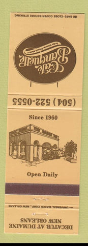Matchbook Cover - Cafe Banquette New Orleans LA