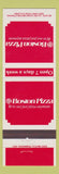 Matchbook Cover - Boston Pizza Canada