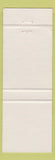 Matchbook Cover - Perth Restaurant Tavern Perth ON