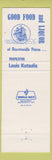 Matchbook Cover - The Mayflower Cafe Tavern Cheyenne WY