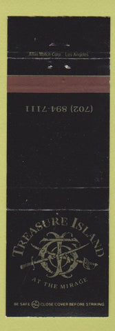 Matchbook Cover - Treasure Island At the Mirage Las Vegas NV