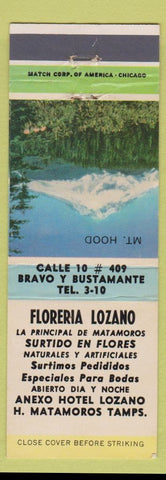 Matchbook Cover - Floreria Lozana Flowers H Matamoros Tamps
