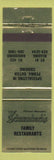 Matchbook Cover - Schwambach's Family Restaurants REAding Birdsboro PA