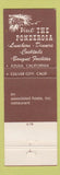 Matchbook Cover - The Ponderosa Restaurant Culver City Azusa CA