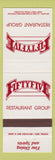 Matchbook Cover - Fifty Five Restaurant Group