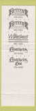 Matchbook Cover - Fifty Five Restaurant Group