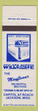 Matchbook Cover - Mayflower Restaurant Jackson MS