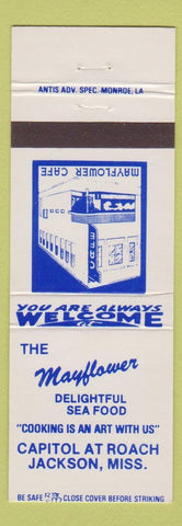 Matchbook Cover - Mayflower Restaurant Jackson MS