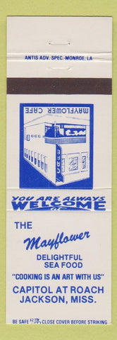Matchbook Cover - Mayflower Restaurant Jackson MS