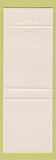 Matchbook Cover - Mayflower Restaurant Jackson MS