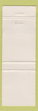 Matchbook Cover - Legends Restaurant Huntsville ON