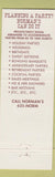 Matchbook Cover - Norman's Union Station