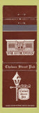 Matchbook Cover - Chelsea Street Pub Abilene? TX