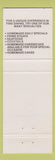 Matchbook Cover - Avalon Family Restaurant Gurnee IL green