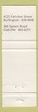 Matchbook Cover - Mei Foo Garden Chinese Oakville Burlington ON