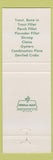Matchbook Cover - Libby Hill Seafood Piedmont N Greensboro High Point Burlington
