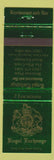 Matchbook Cover - Royal Exchange Restaurant West Chester PA Wilmington DE