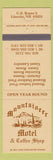 Matchbook Cover - Mountaineer Motel Lincoln NH