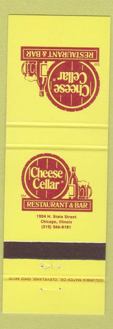 Matchbook Cover - Cheese Cellar Restaurant Chicago IL