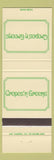 Matchbook Cover - Crepes N Greens Calgary AB