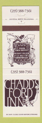 Matchbook Cover - Chadds Ford Inn Chadds Ford PA
