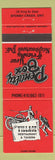 Matchbook Cover - Penalty Box Village Restaurant Tavern Stoney Creek ON
