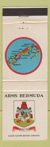 Matchbook Cover - Arms Bermuda Somers Islands Sea Ventgure