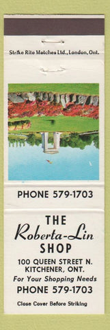 Matchbook Cover - Roberta Lin Shop Kitchener ON
