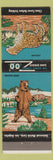 Matchbook Cover - San Diego CA Zoo Jaguar Brown Bear