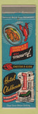 Matchbook Cover - Hotel Clubhouse Chester PA